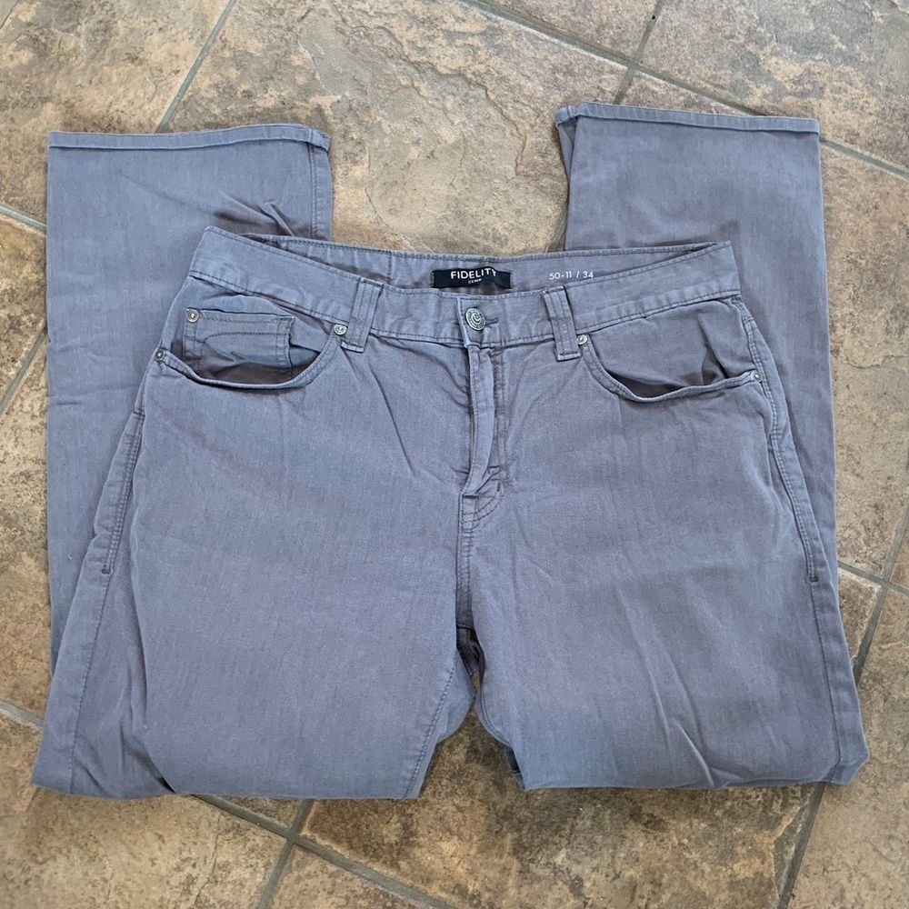 Fidelity Twill Jeans Pants sz 34